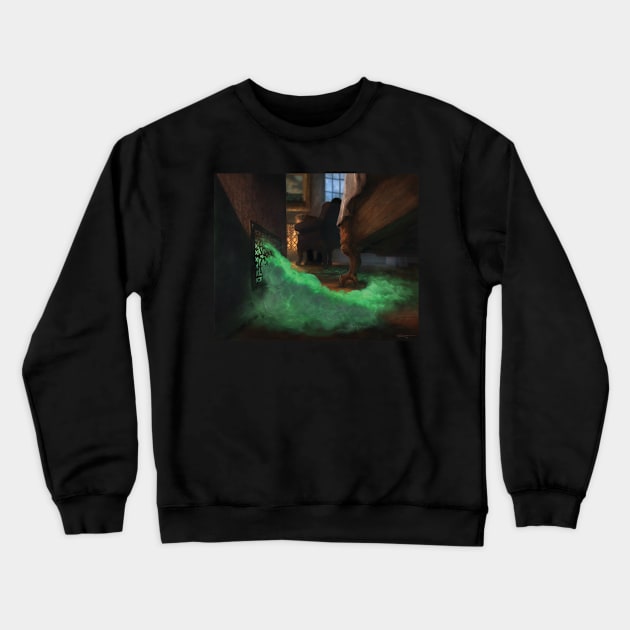 Noxious Fumes Crewneck Sweatshirt by ethanharrisart